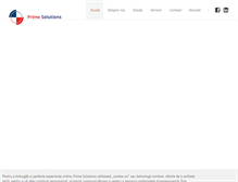 Tablet Screenshot of primesolutions.ro