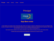Tablet Screenshot of primesolutions.com.br