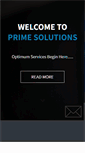 Mobile Screenshot of primesolutions.co.in