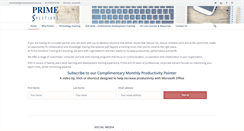 Desktop Screenshot of primesolutions.net.au
